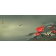 thumbnail image 4 of Dragonfly Piggy Bank, Traditional Japanese Painting Lotus Blooms in Tones Design, Ceramic Coin Bank Money Box for Cash Saving, 3.6" X 3.2", Red Reseda Green, by Ambesonne, 4 of 4