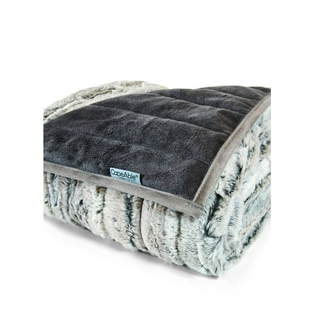Jockey CapeAble Twin Weighted Blanket in Navy