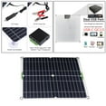 thumbnail image 3 of 200 Watt Monocrystalline Solar Panel, High-Efficiency Monocrystalline Solar Module for Home, Camping, Boat, , RV 12V Battery Charger - 100A, 3 of 8