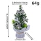 thumbnail image 4 of 3 piezas Mini árbol de Navidad, decoraciones de árbol de Navidad de mesa artificial, decoración de Navidad para interiores, decoración de árbol de Navidad para fiestas en el hogar, 4 of 5