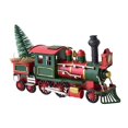 thumbnail image 1 of Adorno navideño para coche, decoración navideña, diseño vintage, decoración de vehículo, modelo de coche de metal para regalo, sala de estar, tienda Tren, 1 of 8