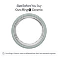 thumbnail image 2 of Anillo Inteligente OURA Oura Ring 4 Cerámica Talla 5 Tide, 2 of 8