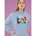 thumbnail image 2 of Image Conscious Super Cows Hoodie Womens -Porter Hastings Designs, Female 4X-Large, 2 of 4