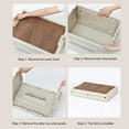 thumbnail image 4 of Collapsible Camping Storage Box, Multi Way Open Cover Design Storage Bin Strong Load Bearing Capacity Camping Box for for Daily Outdoor Camping Storage, 4 of 7