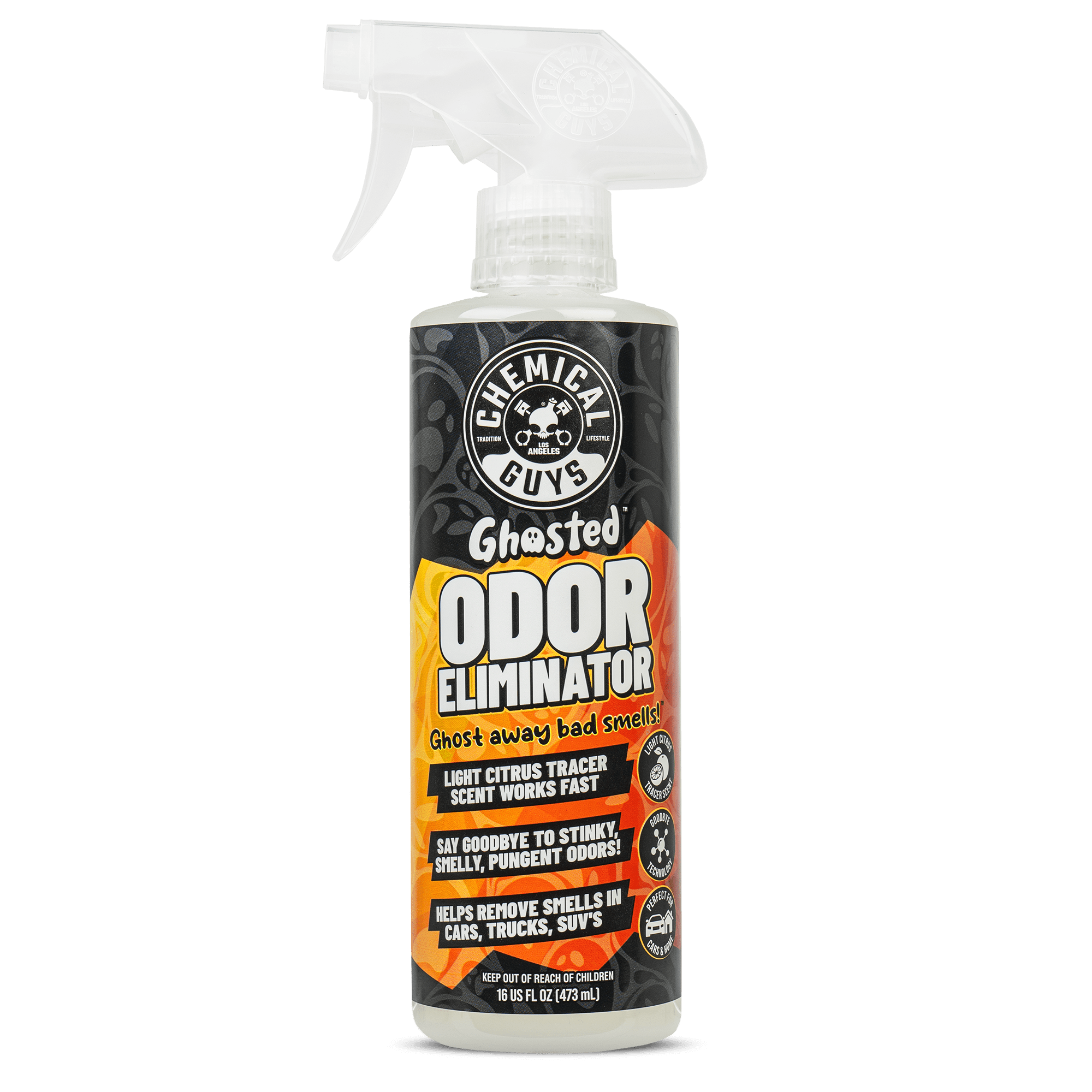 (2 pack) Chemical Guys Ghosted Complete Interior Vehicle Odor Eliminator