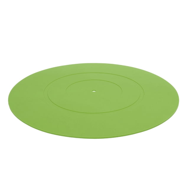 Rubber Turntable Mat, Record Platter Slipmat Replacement for 12 Inch Record Player, Anti Static Slipmat, Universal Turntable Slip Mat