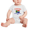 thumbnail image 2 of Everyone Loves a Nice South African Boy Baby Bodysuit Newborn Clothes Outfits (White, 18-24 Months), 2 of 5