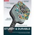 thumbnail image 3 of Pickleball Paddle Carbon Fiber Pickle Ball Rackets For Pros, Lightweight Graphite & Carbon Fiber Paddles With Honeycomb Core, 2 Paddels, 4 Balls & Carry Bag (Vinsguir), 3 of 5