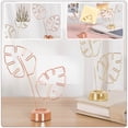 thumbnail image 4 of unbranded 2Ud Soporte Para Fotos Y Con Base Decorativa De Hojas Para Eventos Y Oficinas, 4 of 8