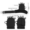 thumbnail image 2 of Weighted Therapy Gloves for Hand Tremors & Parkinson's, 1 Pair Adjustable Compression Wrist Support for Essential Tremor, Weighted Fitness Training Gloves for Rehabilitation & Strength, 2 of 7
