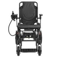 thumbnail image 5 of 500W Dual Motors Folding Electric Wheelchair for Adults - 12 Miles Range, Lightweight Portable Power Wheelchair with Swing-Back Desk-Length Arm & Elevating Footrests, 5 of 9