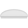 thumbnail image 3 of Ekena Millwork 60"W x 21-7/8"H x 2-3/4"P Elliptical Smooth Architectural Grade PVC Combination Pediment, 3 of 7