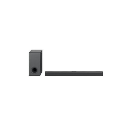 LG - 3.1.3 Channel Soundbar with Wireless Subwoofer, Dolby Atmos and DTS:X - Black