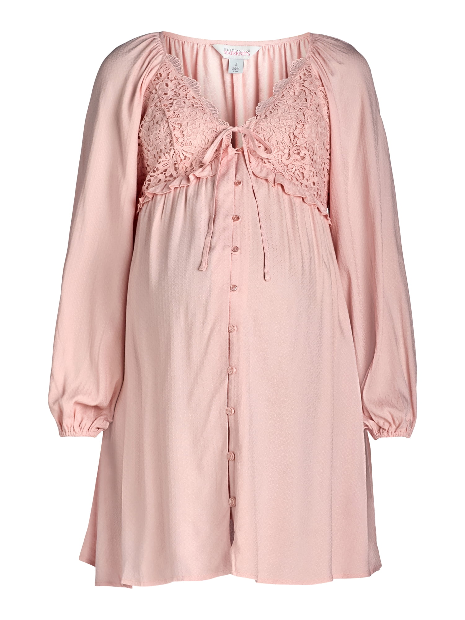 Destination Materntiy Babydoll Dress
