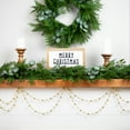 thumbnail image 3 of 15' x .50" Shiny Gold Mirrored Disco Ball Beaded Christmas Garland, 3 of 8