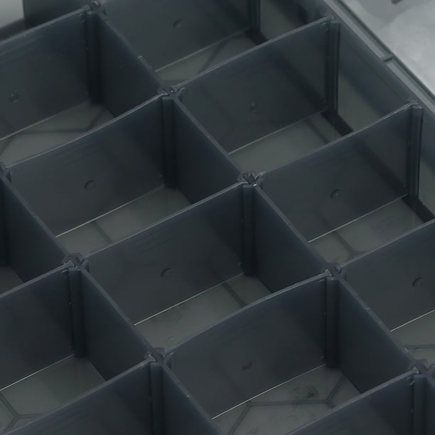 Caja de piezas de múltiples compartimentos Jadeshay organizador de herramientas plástico PP