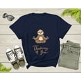 thumbnail image 3 of Thinking of You Sloth Yoga Meditation Animal Sit Relaxing T-Shirt Cute Cool Sloth Lover Gift T Shirt for Men Women Kids Boys Girls Tshirt, 3 of 8