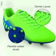 thumbnail image 4 of Botines de fútbol Vizari Santos Firm Ground Kids, unisex, color verde y negro, 4 of 7