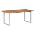 thumbnail image 1 of vidaXL Dining Table 180x90x76 cm Solid Acacia Wood, 1 of 5