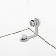 thumbnail image 6 of Stylish Tempered Glass Display Cabinet With Bluetooth LED Light Strip And Lockable Casters For Versatile Storage, 6 of 15