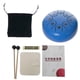 thumbnail image 2 of Tambor de lengua de material acero 6 pulgadas 8 notas C-llave tambor de mano con bolsa, par de mazos paño de limpieza para la educación Musical concierto Yoga Gloria 1 tambor de lengua de acero de 6 pulgadas, 2 of 9