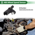 thumbnail image 2 of Sensor de velocidad de rueda ABS Unique Bargains Sensor ABS Sistema de frenos antibloqueo No. 9800038480 para Peugeot 308 2015 Trasero Izquierdo Trasero Derecho, 2 of 7