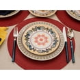 thumbnail image 5 of Floreal 16-Piece Modern Orange&Yellow Earthenware Dinnerware Set(Service for 4), 5 of 10