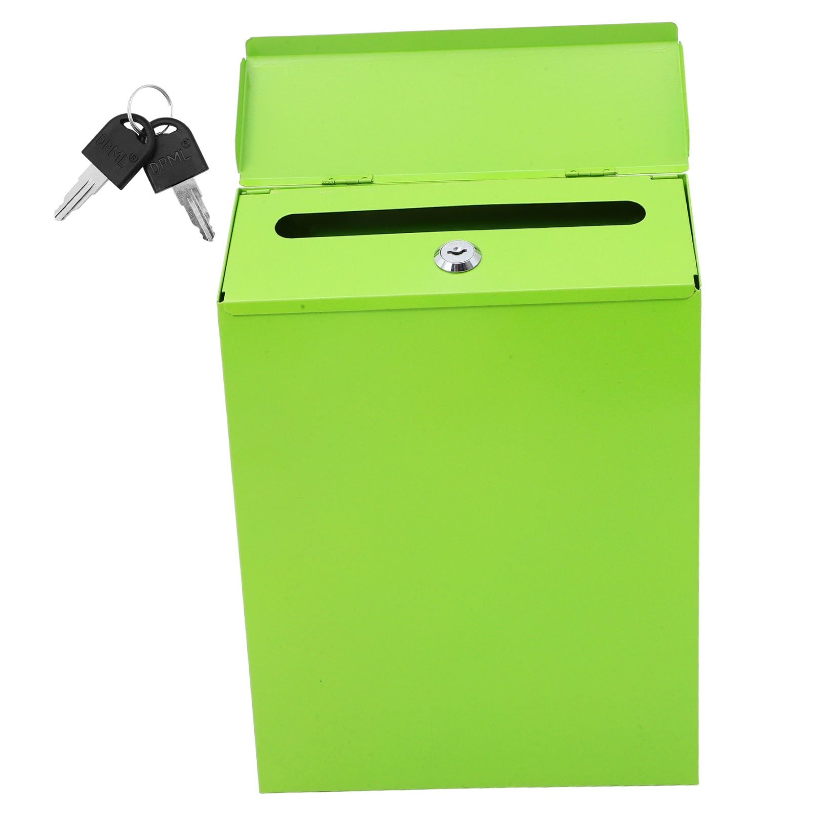 NUOLUX Iron Wall Mount Mailbox Light Green Retro 1Pcs