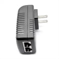 thumbnail image 3 of 48V Gigabit PoE Injector PoE 48V/0.5A Output IEEE 802.3af/At Passive PoE+ 10/100/1000Mbps US Plug,1 * PoE Injector, 3 of 5
