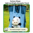 thumbnail image 4 of Labymos Pet Canvas Shoulder Bag Multiple Colors Cute Cat Carrier Portable Pet Canvas Shoulder Carrying, 4 of 8