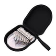 thumbnail image 2 of Labymos Muslady 17-Key Kalimba Thumb Piano Transparent Acrylic Material with Carry Bag Musical Note Stickers Tuning Hammer Cleaning Cloth Musical Gift, 2 of 8