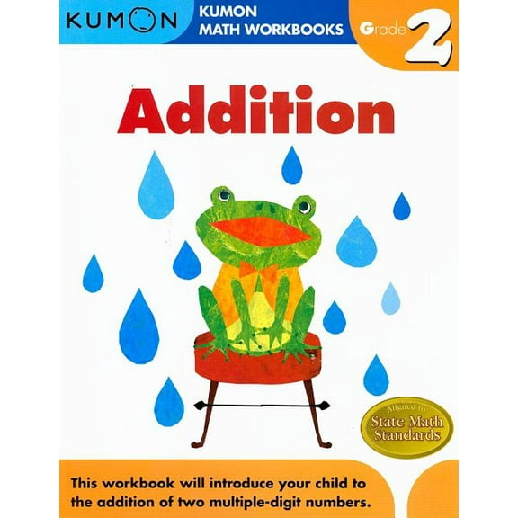 Kumon Math Workbooks Kumon Grade 2 Addition, (Paperback)