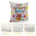 thumbnail image 4 of YINGXI  Throw Pillow Cover,Birthday Gift Cushion Case Outdoor Decoration for Sofa Couch Farmhouse 12x12in, 4 of 5