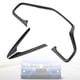 thumbnail image 2 of Cubierta del marco del volante, 3 piezas, estilo fibra de carbono, cubierta del volante, muy recomendable, 2 of 9