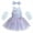 Light Purple, variant on IBTOM CASTLE Baby Girls Butterfly Tutu Dress Summer Sleeveless Backless Lace Princess Birthday Party Dress with Headband Outfit 6-12 Months White - Butterfly