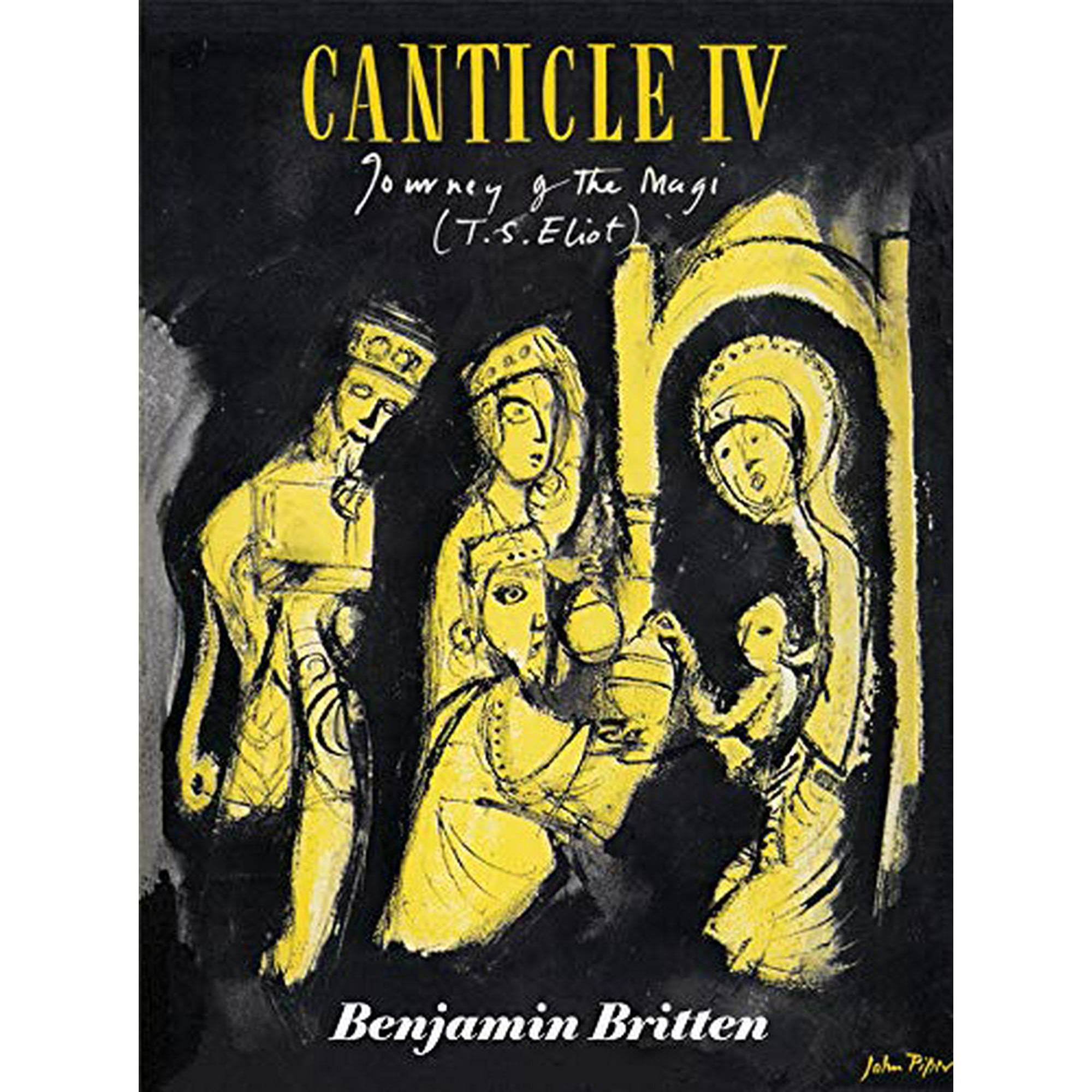 Canticle Iv Journey Of The Magi Op 86 Faber Edition Walmart Canada