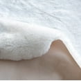 thumbnail image 5 of ORINOVA White Faux Rabbit Fuzzy Fur Rugs For Bedroom Living Room Shag Washable Furry Area Rug 2x6 Nursery Rug Runner Teen Room D?cor, 5 of 8
