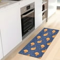 thumbnail image 3 of Bath Mat Soft Plush Non-Slip Absorbent Bathroom Rugs 39"x20" Birds in Night, 3 of 8