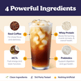 thumbnail image 4 of Javvy Caramel Protein Coffee - Premium Whey Protein & Instant Iced Coffee - Zero Artificial Flavors  & Sweetners, 20 servings, 4 of 10