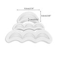 thumbnail image 2 of Raised Grains Pattern Border Mold Cakes Border Decorating Tool Fondant Silicone Mold Kitchen Baking Tool Easy to Clean, 2 of 4
