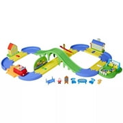 Peppa Pig All Around Peppa's Town Set with Adjustable Track Aged 3+