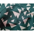 thumbnail image 5 of oneOone Silk Tabby Fabric Triangle Geometric Fabric Prints By Yard 42 Inch Wide, 5 of 5
