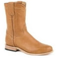 thumbnail image 2 of Men's Stetson Puncher Leather Boots Handcrafted Tan, 2 of 3