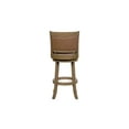 thumbnail image 5 of Boraam Augusta 26in Counter Height Swivel Wood Kitchen Bar Stool, Distressed Sandrift, 5 of 10