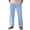 Light Blue, variant on Stamzod Mens Sweatpants Solid Color Elastic Waist Straight Jogging Pants Men Loungewear Casual Loose Workout Running Sweatpants for Men with Pocket Light Blue L