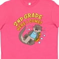 thumbnail image 4 of Inktastic 2nd Grade Here I Come Cute Back to School Otter Youth T-Shirt, 4 of 5