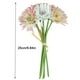 thumbnail image 2 of Ramo de flores artificiales Paquete de flores de simulación Paño de ceremonia de boda Decoración floral falsa, Verde púrpura Methold HA7391-06B, 2 of 6
