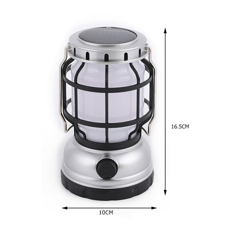 NYIDPSZ Camping Lamp 60LED Solar Light Rechargeable Workshop Lamp