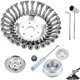 thumbnail image 1 of Juego De Cortadores De Malezas De 8 Piezas Con 7 Accesorios Cabezal De Desbrozadora De Aleación De 6 Pulgadas Cabezal De Cortador De Césped Duradero Cabezal De Cortacésped Versátil Para Jardinería Advancent TO002111-00, 1 of 6
