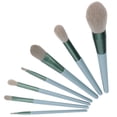 thumbnail image 4 of Pincel de maquillaje portátil, 7 piezas de maquillaje en polvo suelto, cepillo cosmético para cejas, durabilidad mejorada, 4 of 12